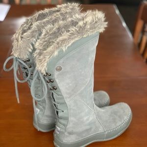 North Face Primaloft Insulated Boots Grey 8